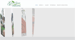 Desktop Screenshot of greengrovelandscaping.com